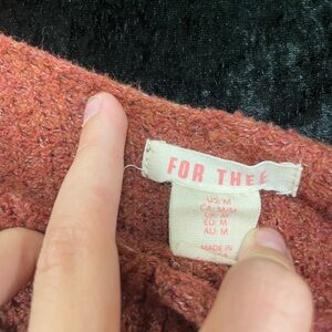 For Thee sweater size M
